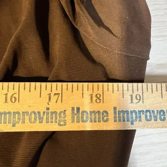 Miss Dorby Blouse Brown Animal Print Plus Size 16 Boho Business Casual - Picture 8 of 10